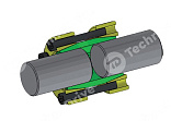 Картинка зажимная втулка rck95 17x50 (klmm017) npt зажимная втулка rck95 17x50 (klmm017) npt