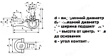 Угловое шарнирное соединение SQ6C-RS LDI