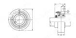 Подшипник C208 ASAHI