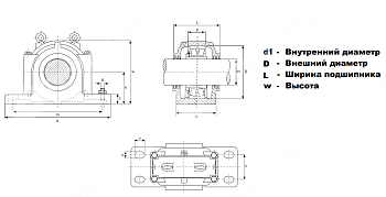 Корпус разъемный SD 548 LDI