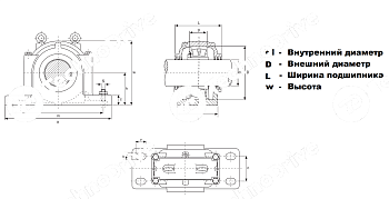 Корпус разъемный SD 3148 TS NPT