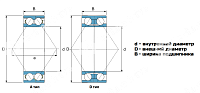 Подшипник 3205-2RS LDI