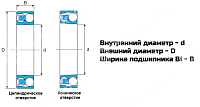 Подшипник 1316-K LDI 