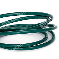 ремень круглый без сердечника pu d=2 mm 88sha green pizzirani