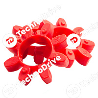 GET 24 SG Зубчатый венец 96/98 Shore красный (ROTEX 24 GS) CHIARAVALLI