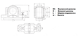 Разъемный корпус SNU524-620 (SNL524-620) ISB