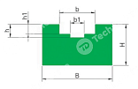 Картинка Направляющая PROFILE U 05 25X35 CHIARAVALLI Направляющая PROFILE U 05 25X35 CHIARAVALLI