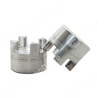GET 38-45 B AL Ступица исп. 1a, большая черн. отв. (ROTEX 38) CHIARAVALLI