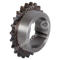 звездочка со ступицей с калеными зубьями под втулку тапербуш для цепи 12b-1 z=25 tb2517 chiaravalli