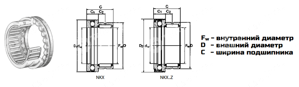 Картинка подшипник nkx 10 z ldi подшипник nkx 10 z ldi