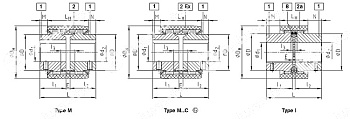 BOWEX 32 M Гильза зубчатой муфты (белая) KTR