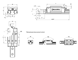 бесфланцевая роликовая каретка br-rgh55ca zah ballroll
