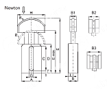 натяжитель цепи cht-pae1 1/2" t chiaravalli