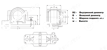 Разъемный корпус SNU517 (SNL517) LDI