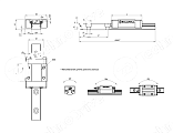 каретка миниатюрная нержавеющая br-mgn9hz0hm ballroll