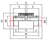 Гильза GIFLEX GF-55 нейлон CHIARAVALLI