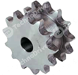 Картинка Двойная звездочка для однорядной цепи 10B-1 z=17 5/8"x3/8" CHIARAVALLI Двойная звездочка для однорядной цепи 10B-1 z=17 5/8"x3/8" CHIARAVALLI