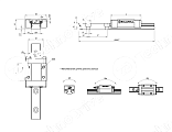 каретка миниатюрная нержавеющая br-mgn12cz0hm ballroll