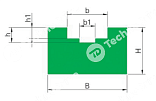 Направляющая PROFILE U 05 25X35 CHIARAVALLI