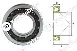 Подшипник 7307-B ISB