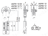 натяжитель цепи cht-asfr2 10 sv chiaravalli