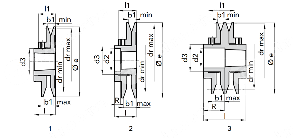 Картинка регулируемые шкивы prb 120/1 b.1215 регулируемые шкивы prb 120/1 b.1215