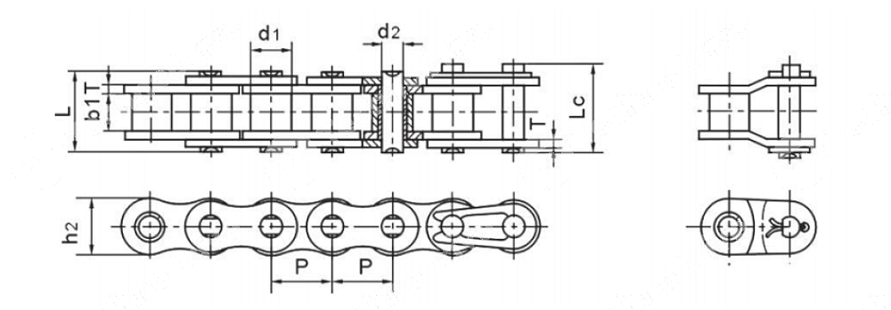 Картинка Звено соединительное C10B-1G PIZZIRANI Звено соединительное C10B-1G PIZZIRANI