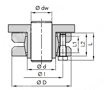 зажимная втулка rck19 30x60 (klpp030) npt