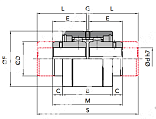 Гильза GIFLEX GFA-40 сталь (BOWEX 40) CHIARAVALLI