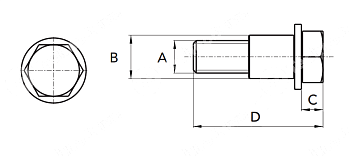 крепежный комплект натяжителя цепи kit tn 20 - m12 assembly kit chiaravalli