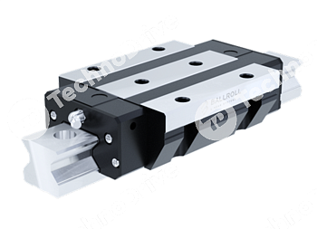 линейная фланцевая роликовая каретка br-rgw25cc zah ballroll