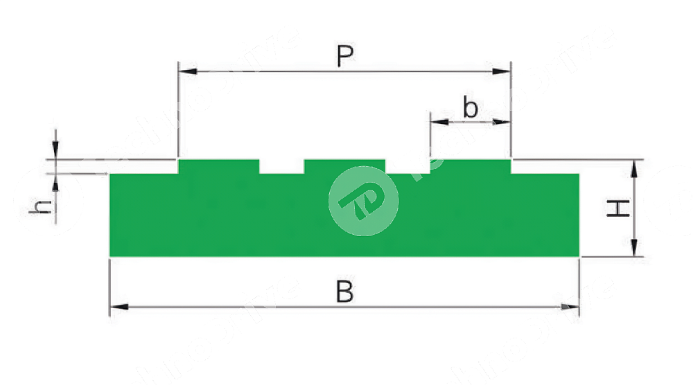 Картинка Направляющая PROFILE T3 05 10X45 CHIARAVALLI Направляющая PROFILE T3 05 10X45 CHIARAVALLI