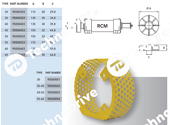 Защитный кожух RCM45/50 (для RCM-AL) CHIARAVALLI