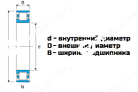 Подшипник N317-ECJ ISB