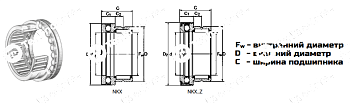 подшипник nkx70-z ldi