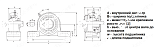 Подшипниковый узел UKP 320 + H 2320 NPT