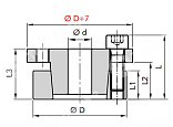 Картинка зажимная втулка rck15 24x65 (klbb224) npt зажимная втулка rck15 24x65 (klbb224) npt