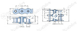 Звено соединительное 1.1205 K1 P.50X25 C.L. CHIARAVALLI