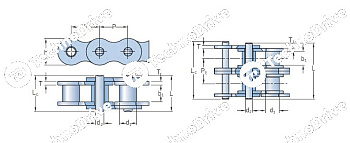 Звено соединительное 1.1205 K1 P.50X25 C.L. CHIARAVALLI