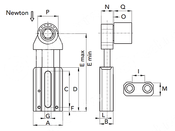 натяжитель ремня cht-asru1 4045 steel chiaravalli