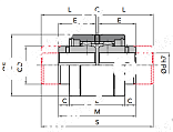 Гильза GIFLEX GFA-40 сталь (BOWEX 40) CHIARAVALLI