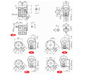 Картинка редуктор червячный chm90 30 90b14 b3 chiaravalli редуктор червячный chm90 30 90b14 b3 chiaravalli
