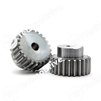 зубчатая шестерня со ступицей m2 z=25 npt