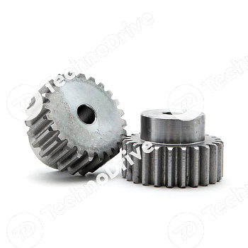 зубчатая шестерня со ступицей m2 z=25 npt