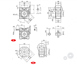 редуктор червячный chmr150 15 b3 chiaravalli