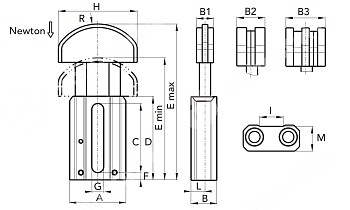 натяжитель цепи cht-asge1 1/2" s. chiaravalli