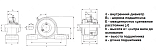 Корпус пластиковый черный P 207 PLASTICA NERA LDI