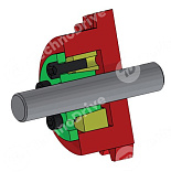 зажимная втулка rck16 22x47 (klab022) chiaravalli