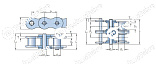 Звено соединительное 1206 P.50X25 C.L. CHIARAVALLI