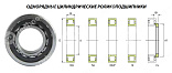Подшипник NU315-ECJ ISB